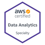 AWS Certified Data Analytics specialty shield