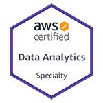 AWS data analytics specialty shield